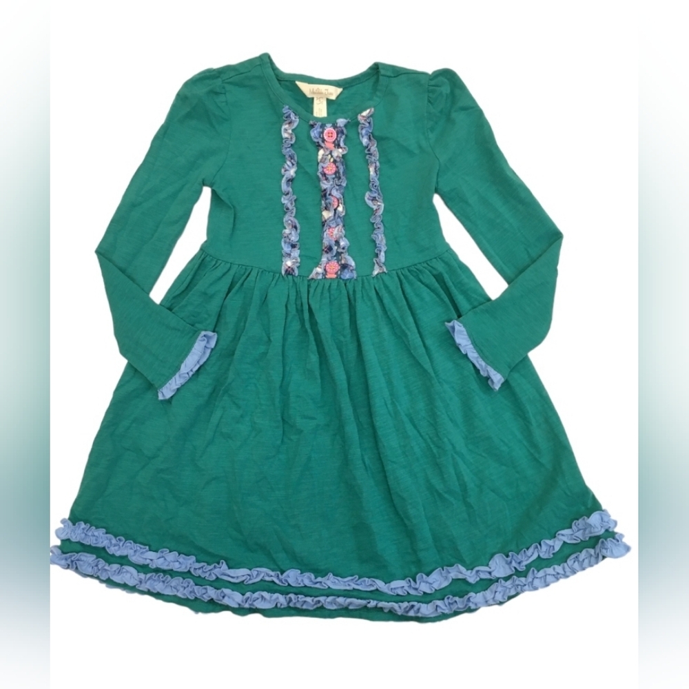 Matilda Jane Family Tree Long Sleeve Dress Size 10 girls - Picture 2 of 7